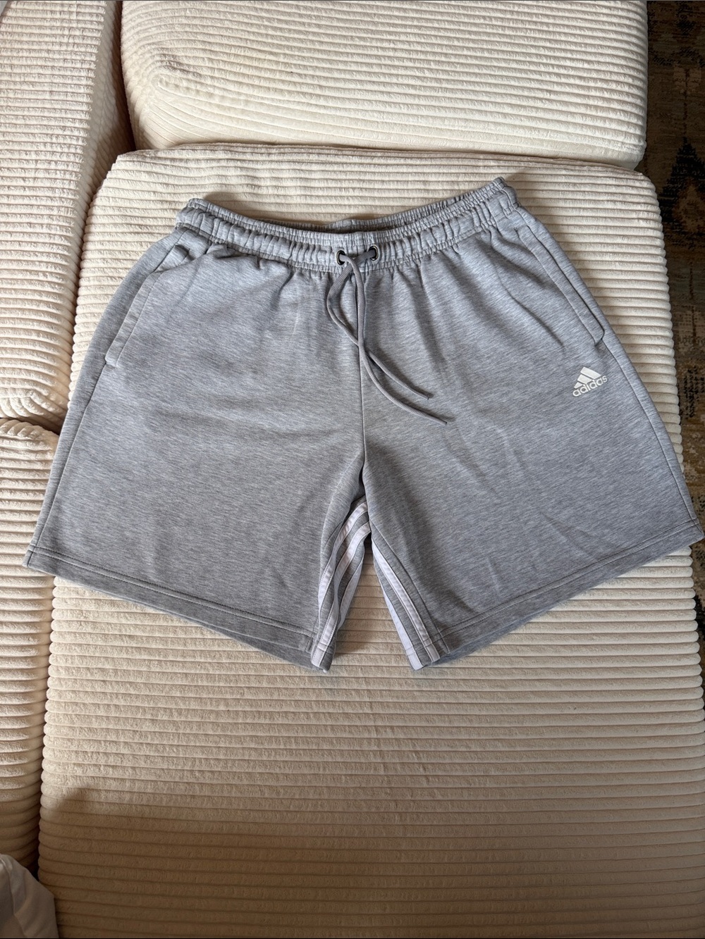 Adidas Men's French Terry Shorts, L